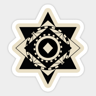 Retro Star Sticker